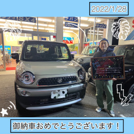 クロスビーのご納車です！